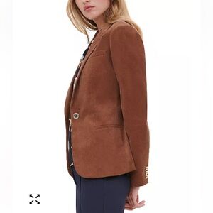 Tommy Hilfiger Women's Brown Blazer with gold buttons❤️❤️❤️
